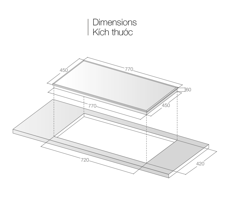 Bếp từ LCI 829
